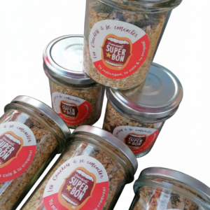 Mix sans gluten pain & crackers - bocal à offrir